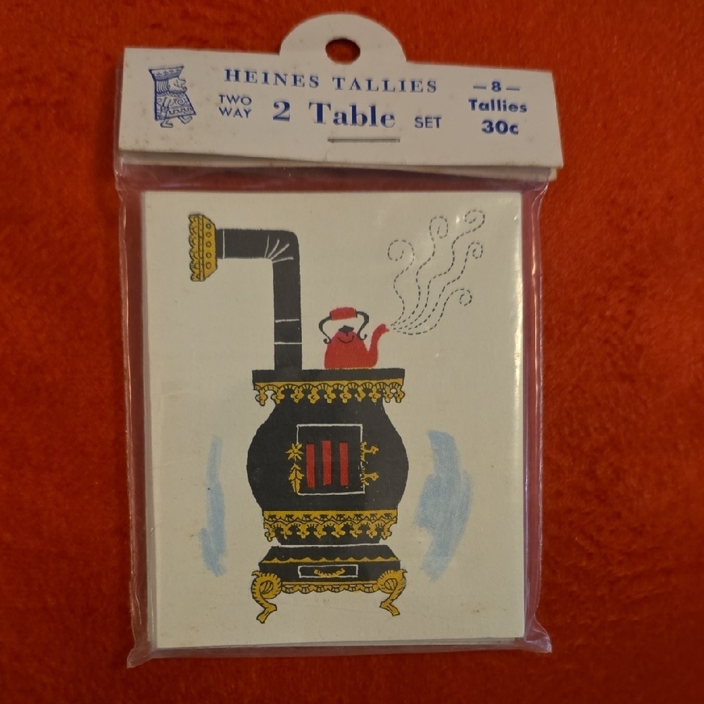 Vintage Heines Tallies 2 Table Set - Picture 2 of 4